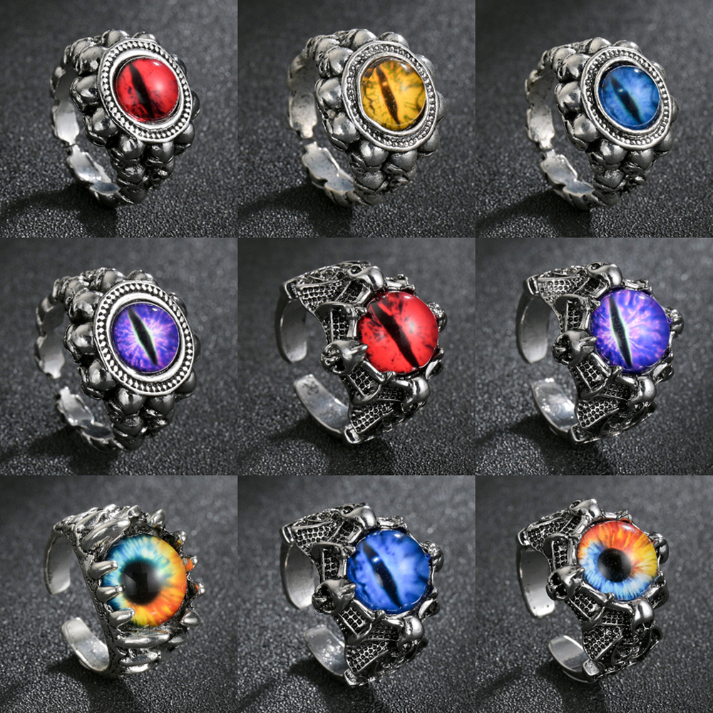 Men Accessories Evil Eye - Fashion Creative Claw Evil Eye Rings