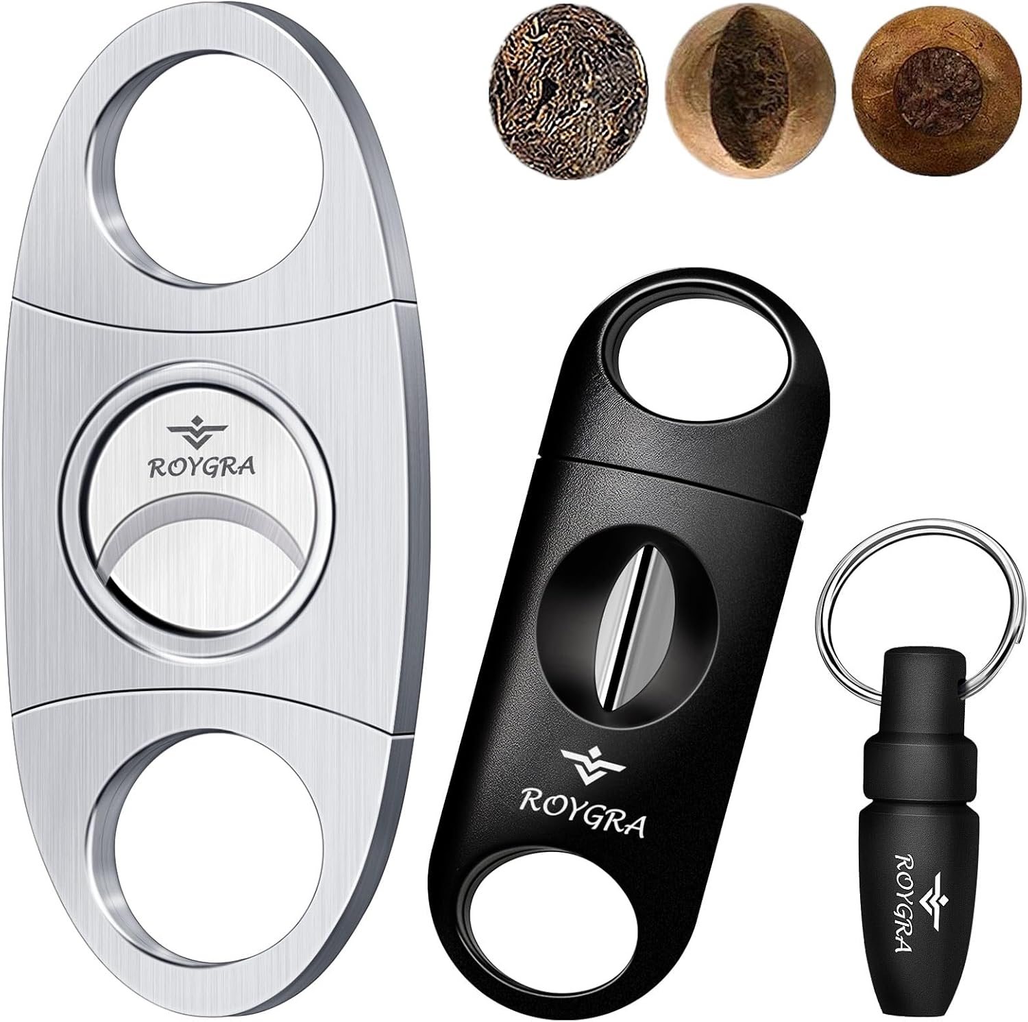 Men'S Accessories - Cigar Cutter Set 3 Pack, Stainless