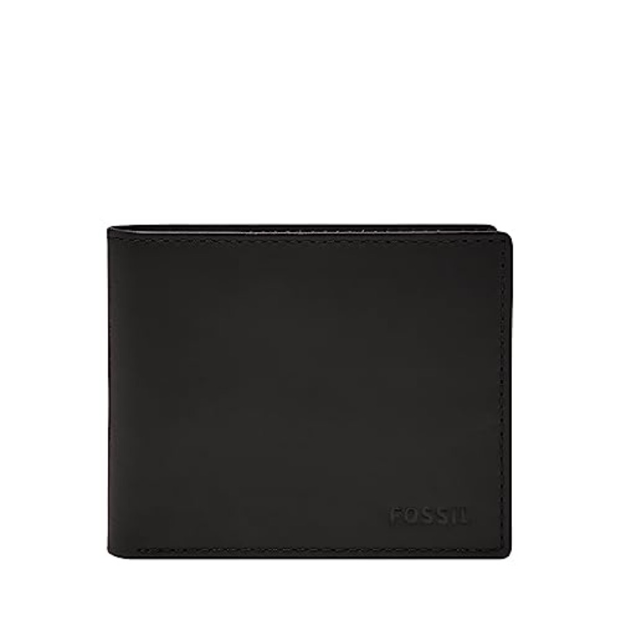 Bifold Leather Wallet - Men's Wallet, Derrick Leather RFID-Blocking Wallet,