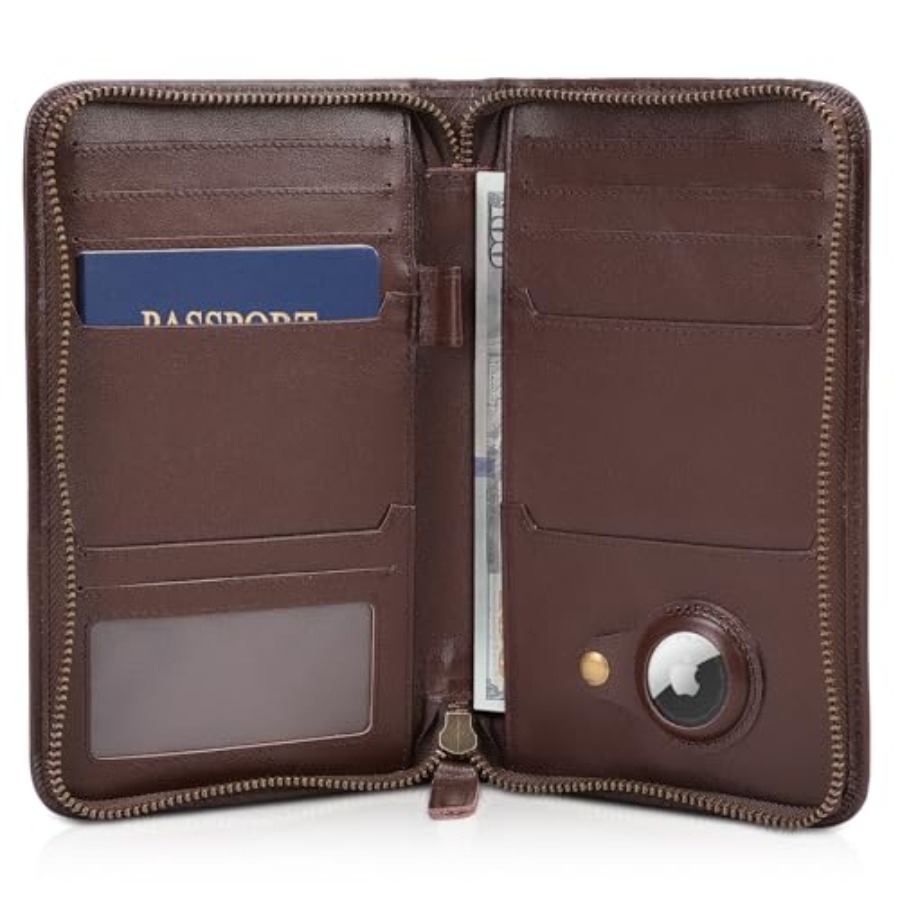 Passport Wallet Rfid - Polare Full Grain Leather Passport Holder