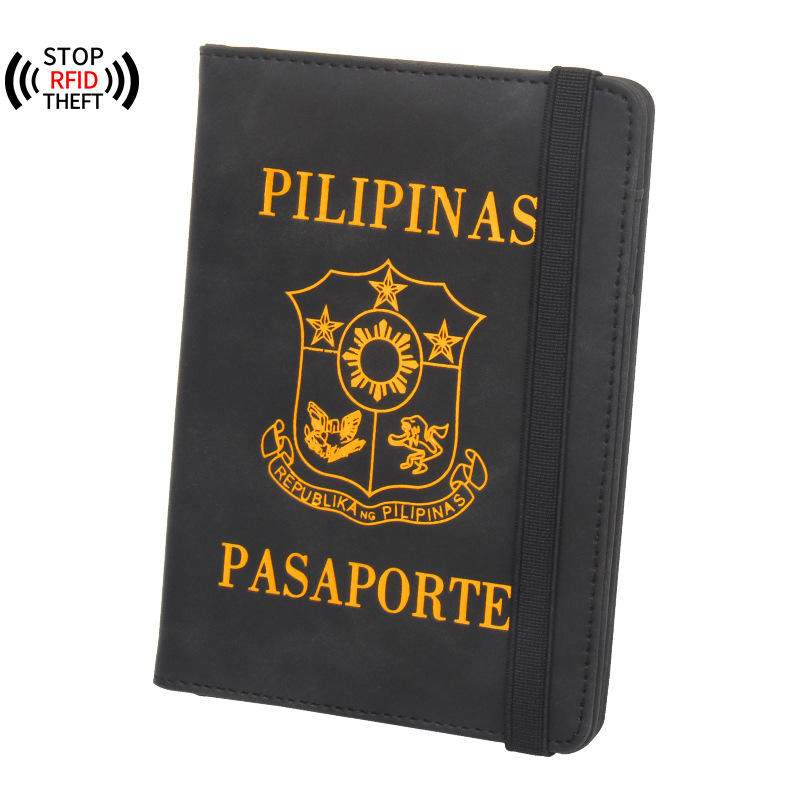Passport Wallet Rfid - Philippines Passport Cover Rfid Travel Wallet