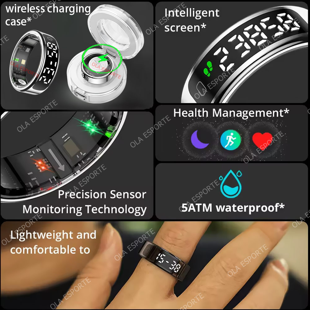 R13 Smart Ring with Display Sc - Men'S Accessories Display review and price