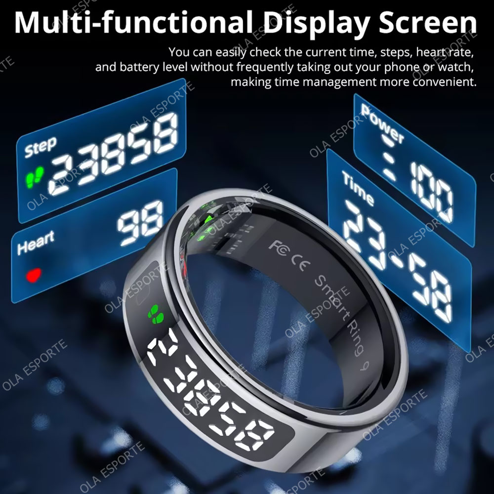 R13 Smart Ring with Display Sc - Men'S Accessories Display review and price