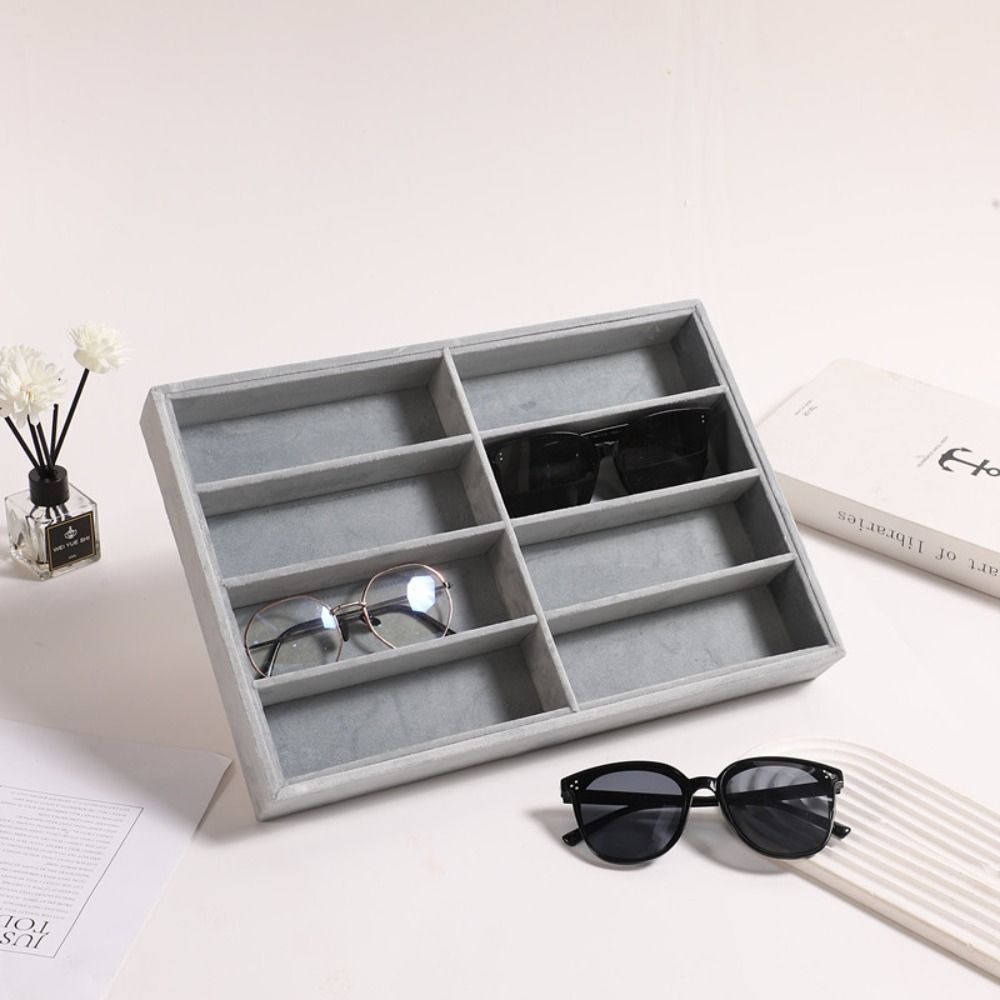 8 Grids Sunglass Organizer Gla - Men'S Accessories Organizer Tray review and price