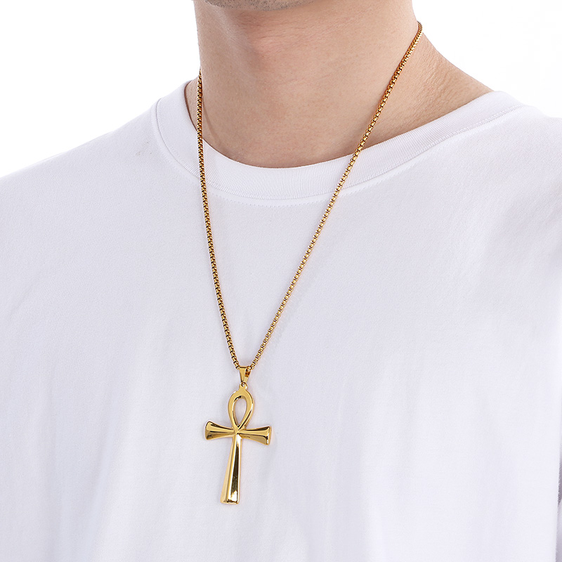 Kalen Creative Polished Cross  - Men Accessories Bd review and price