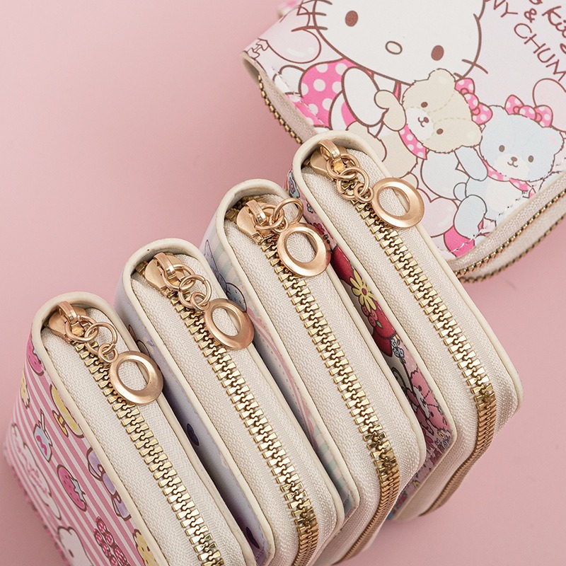 Sanrio Hello Kitty Cartoon Coi - Bifold Leather Wallet review and price