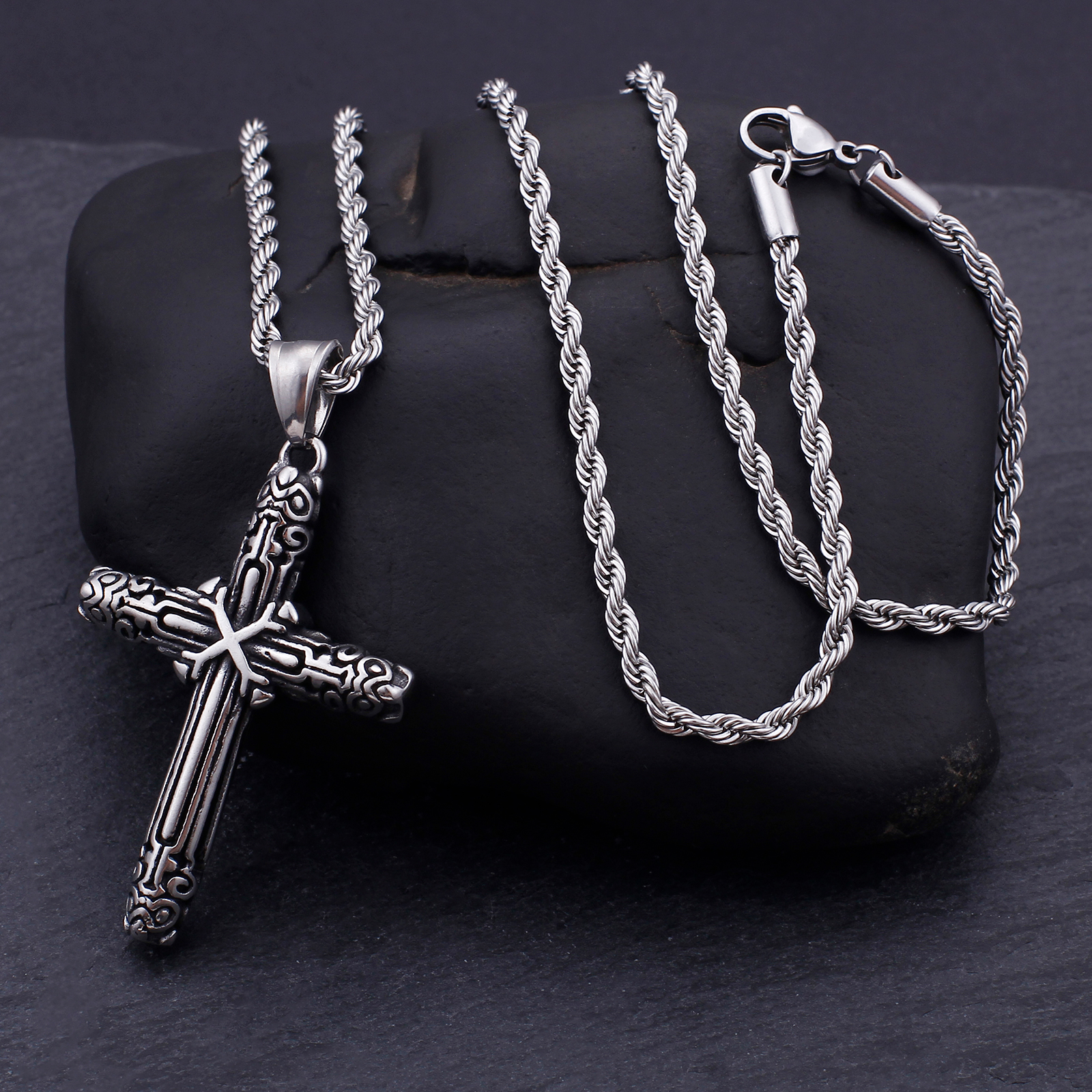 Fongten Retro Cross Blessing P - Men Accessories Bd review and price