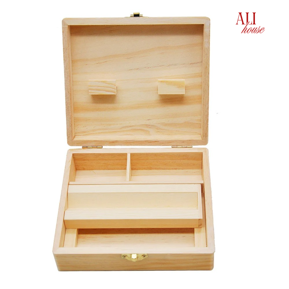 Wood Stash Box With Rolling Tr - Men'S Accessories Organizer Tray review and price