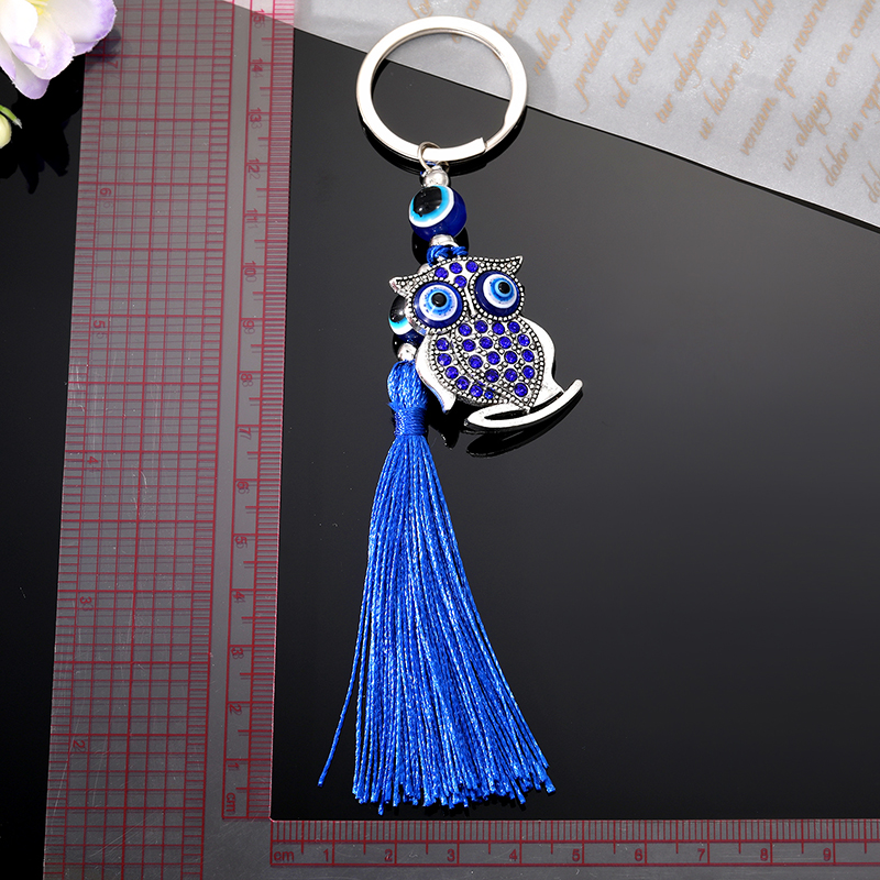 Zircon Turkish Blue Eye Owl An - Men Accessories Evil Eye review and price