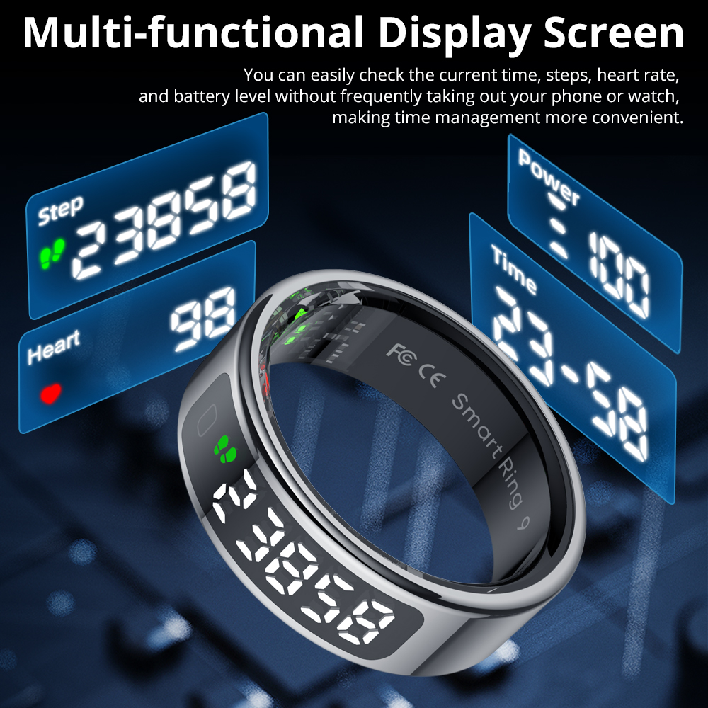 COLMI R12 Smart Ring with Disp - Men'S Accessories Display review and price