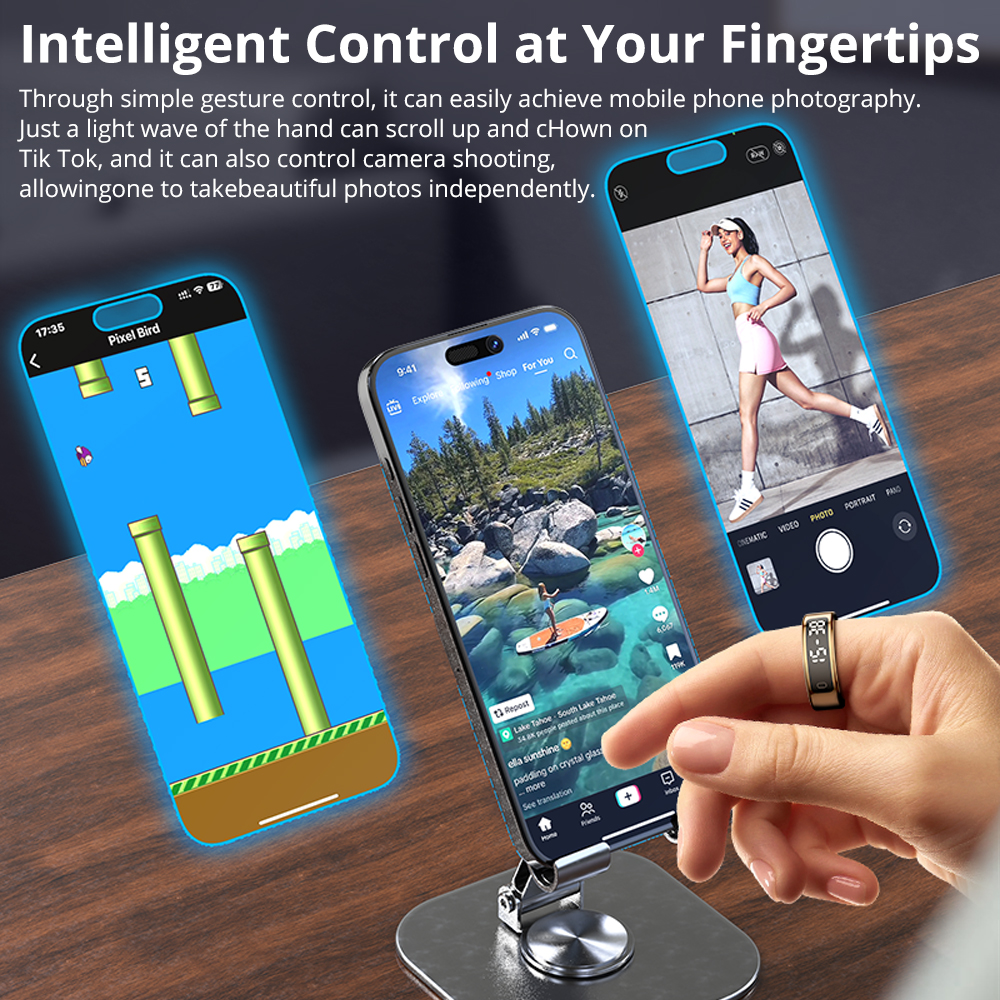 COLMI R12 Smart Ring with Disp - Men'S Accessories Display review and price