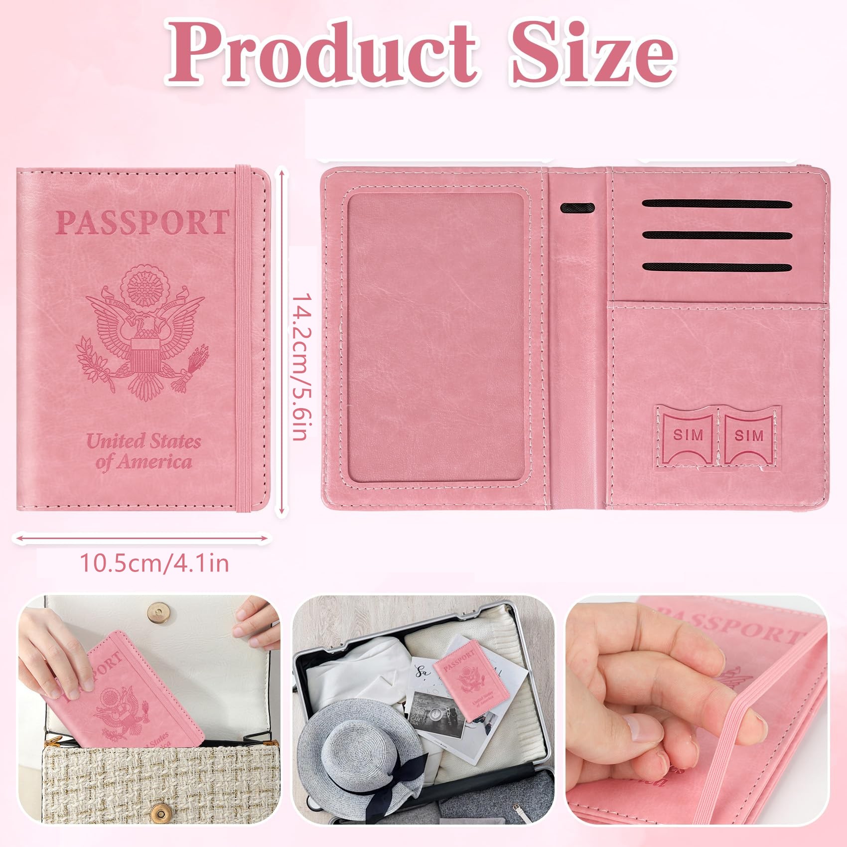 Passport Holder for Travel, Rf - Passport Wallet Rfid review and price