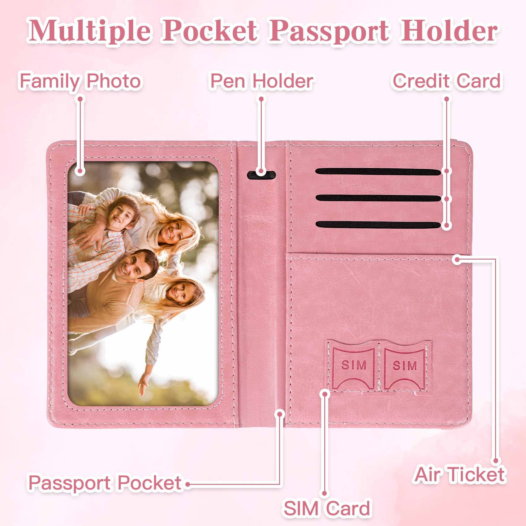 Passport Holder for Travel, Rf - Passport Wallet Rfid review and price