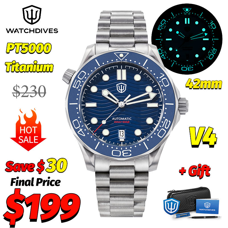 Watchdives WD007 V4 007 NTTD M - Men Accessories Jewelry review and price