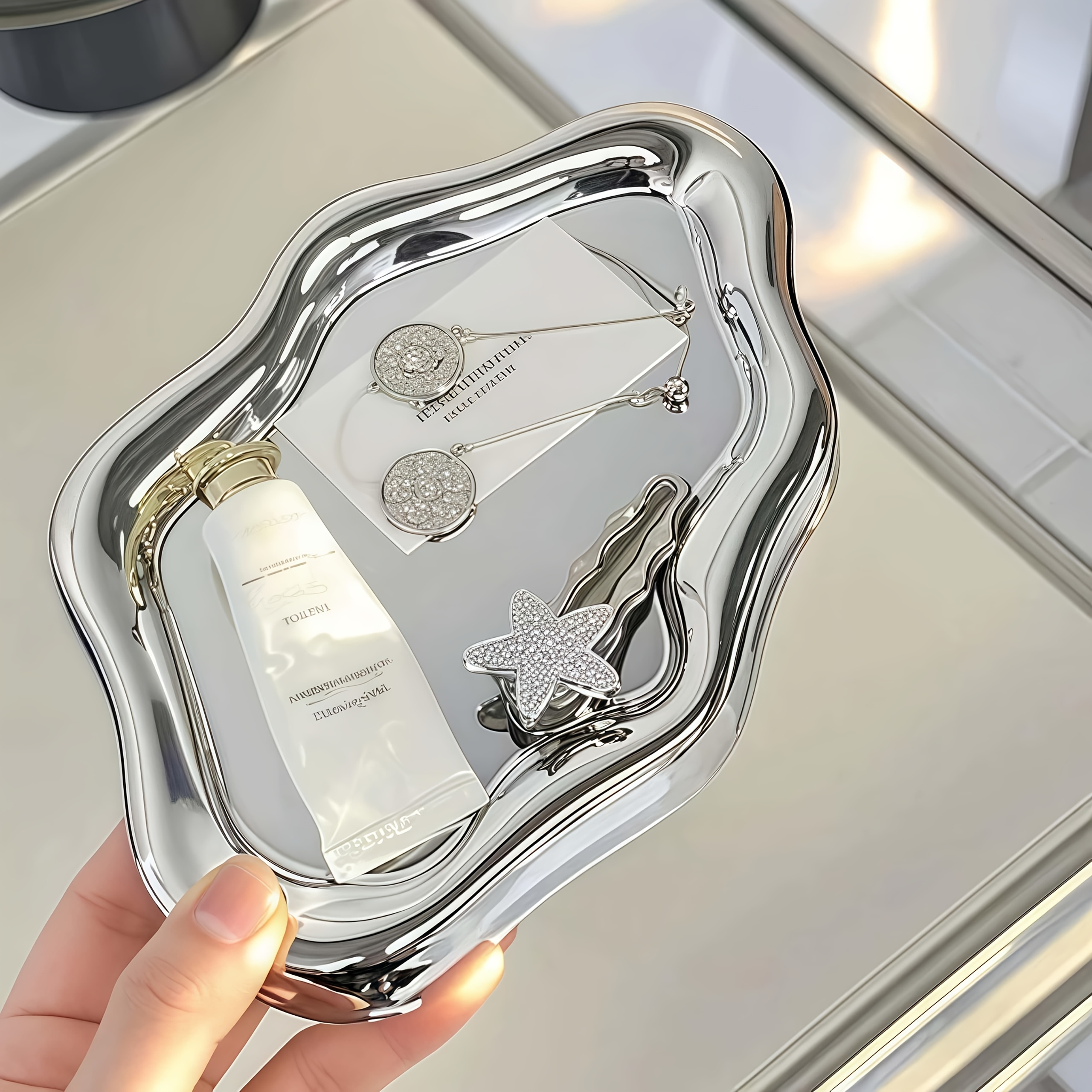 1 Large Jewelry Tray - Elegant - Men'S Accessories Organizer Tray review and price