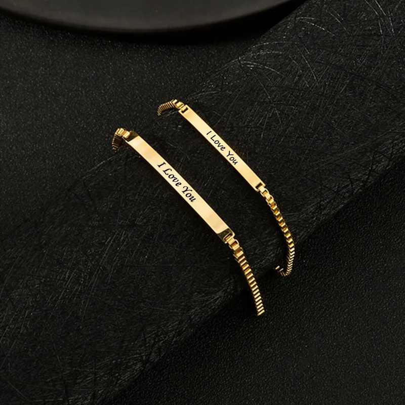Couple Stainless Steel Bracele - Men Accessories Chain And Bracelet review and price