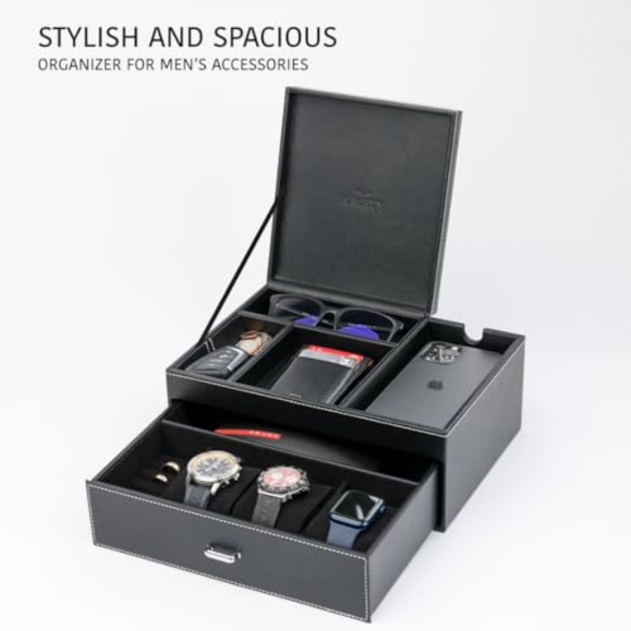 Mens Jewelry Box Organizer and - Men'S Accessories Organizer Tray review and price
