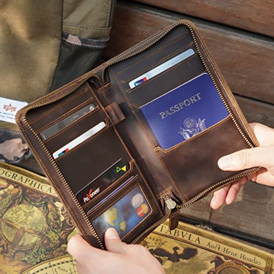 Polare Full Grain Leather Pass - Passport Wallet Rfid review and price