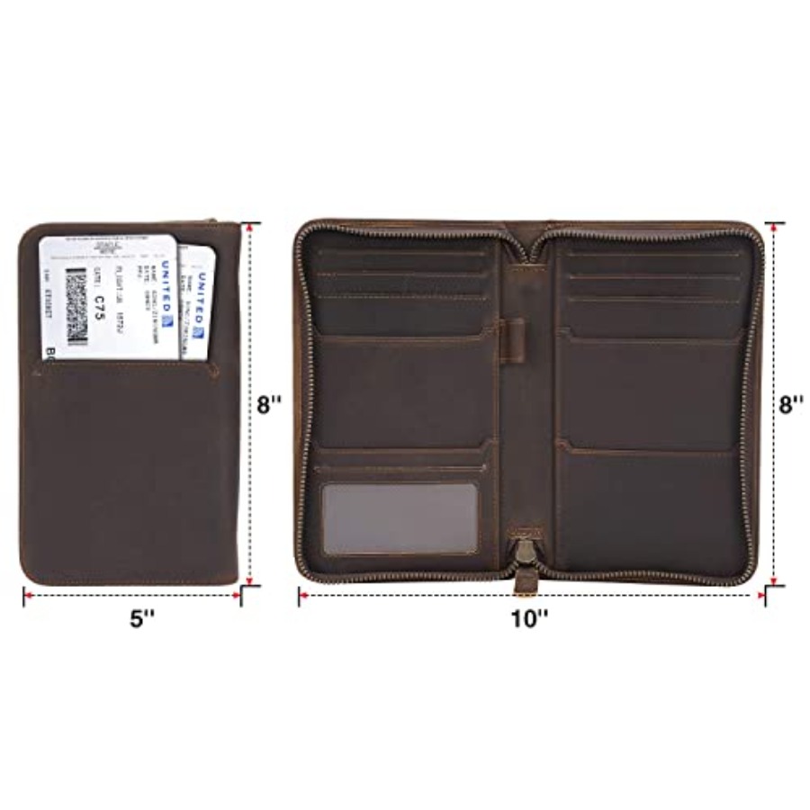 Polare Full Grain Leather Pass - Passport Wallet Rfid review and price