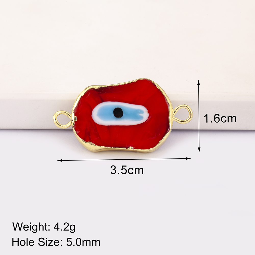 Special Shaped Colorful Evil E - Men Accessories Evil Eye review and price
