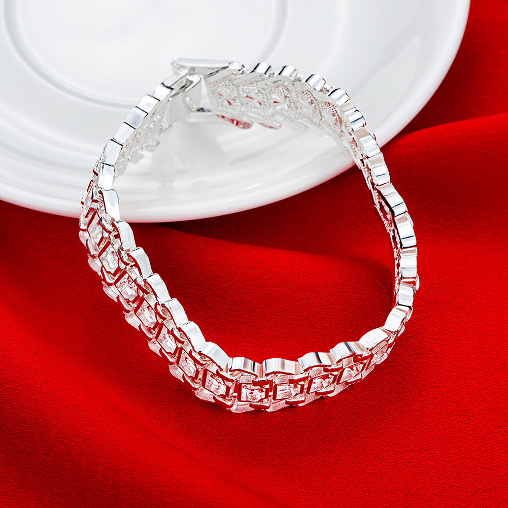Noble 925 Sterling Silver Fash - Men Accessories Chain And Bracelet review and price