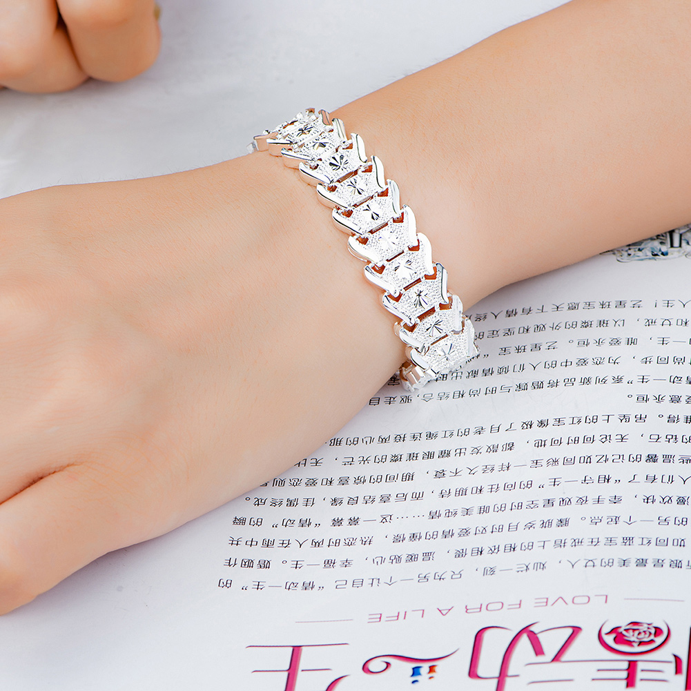 Noble 925 Sterling Silver Fash - Men Accessories Chain And Bracelet review and price