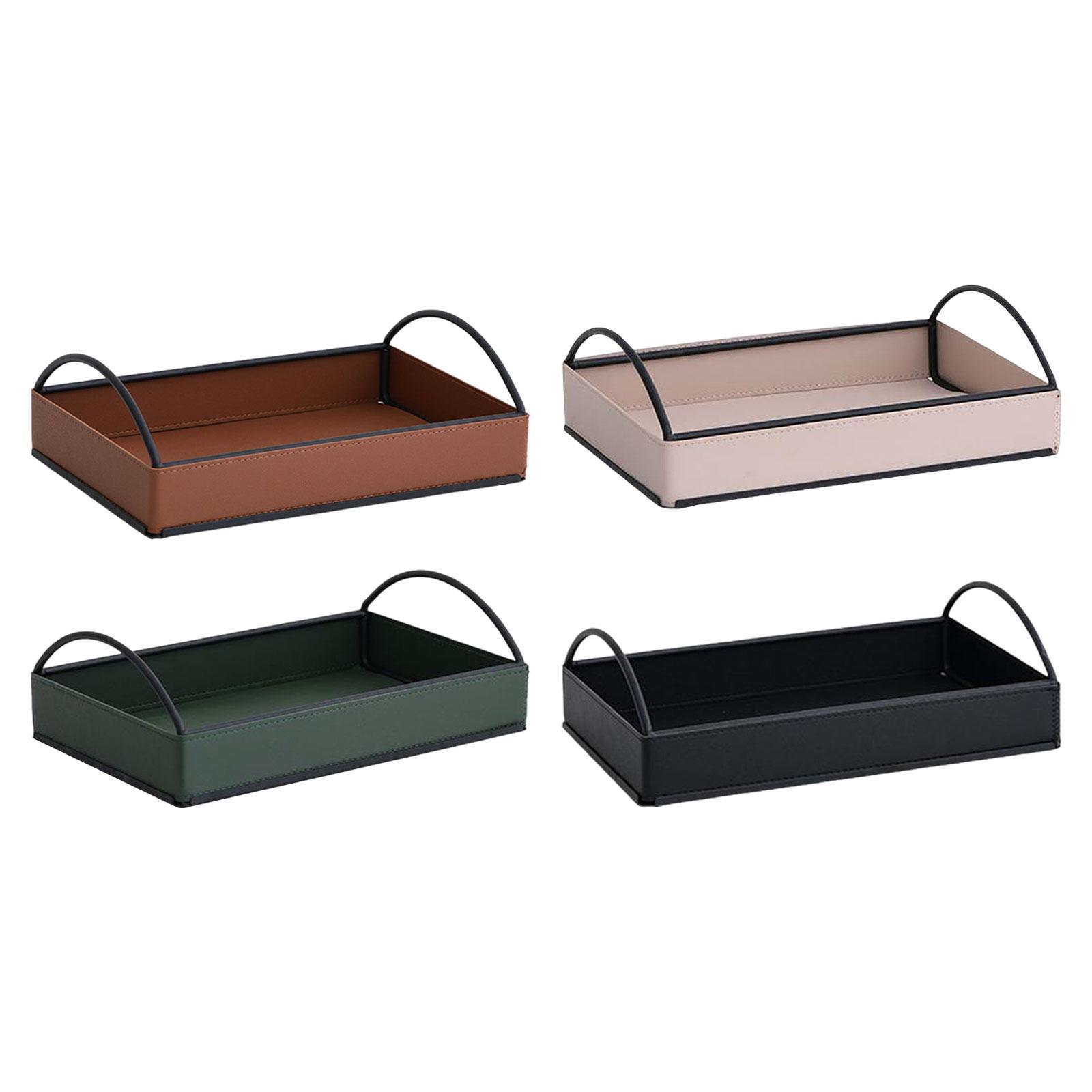 Modern PU Leather Valet Tray D - Men'S Accessories Tray review and price