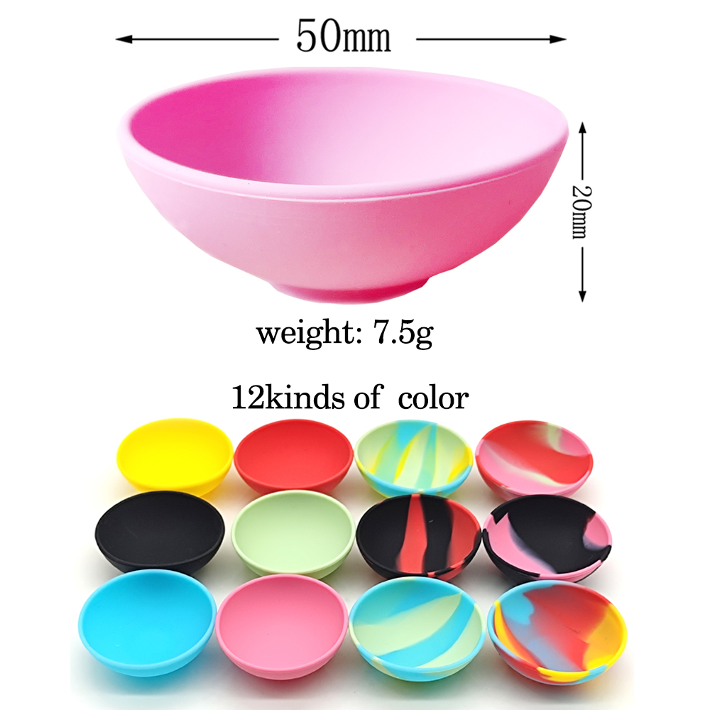 50Pcs Silicone Bowl 50mm For T - Men'S Accessories Tray review and price
