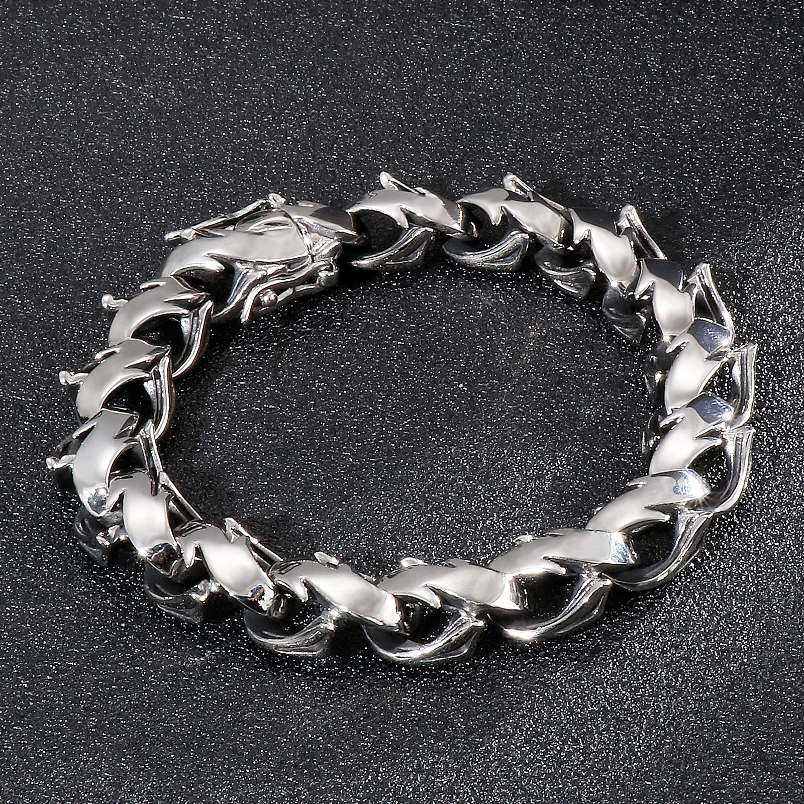 KALEN Polished Chunky Bracelet - Men Accessories Bd review and price