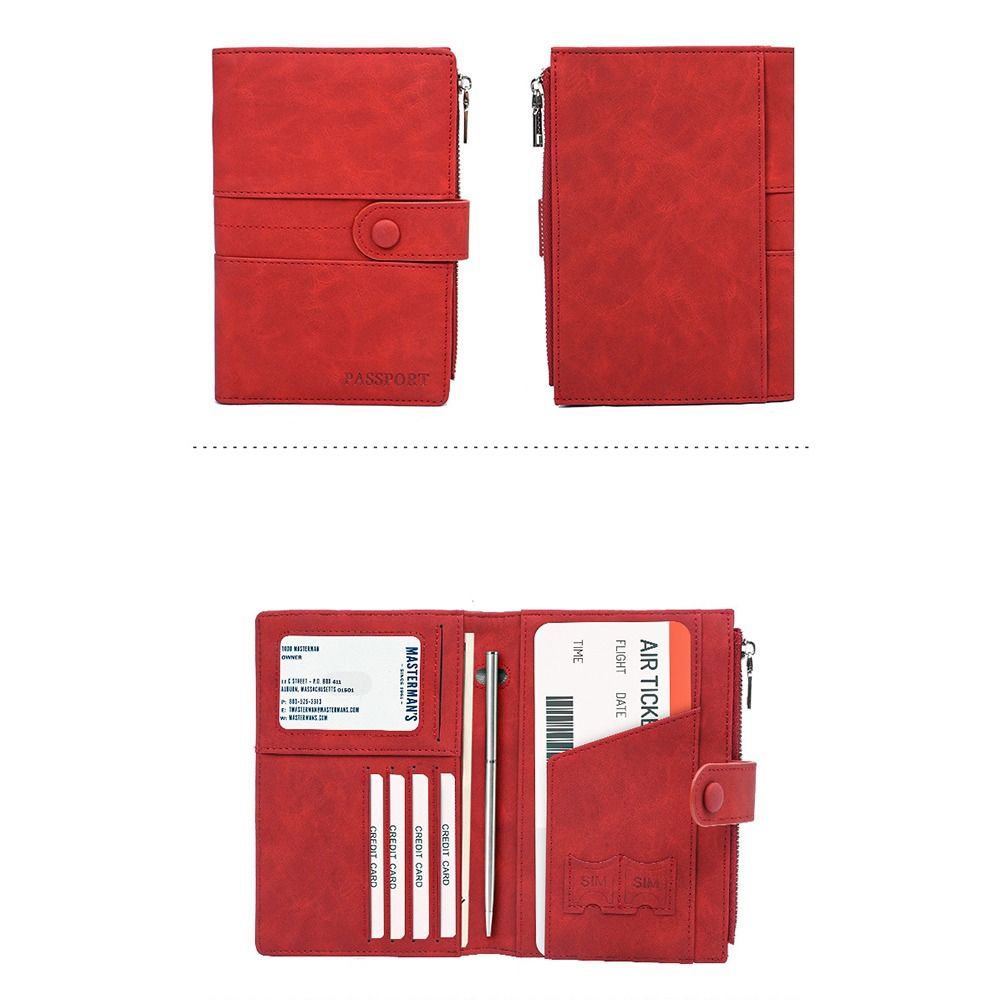 RFID Anti-Theft PU Passport Ba - Passport Wallet Rfid review and price