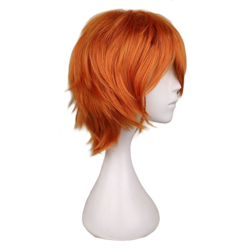 Short Orange Wig for Men Women - Men Accessories Bd review and price