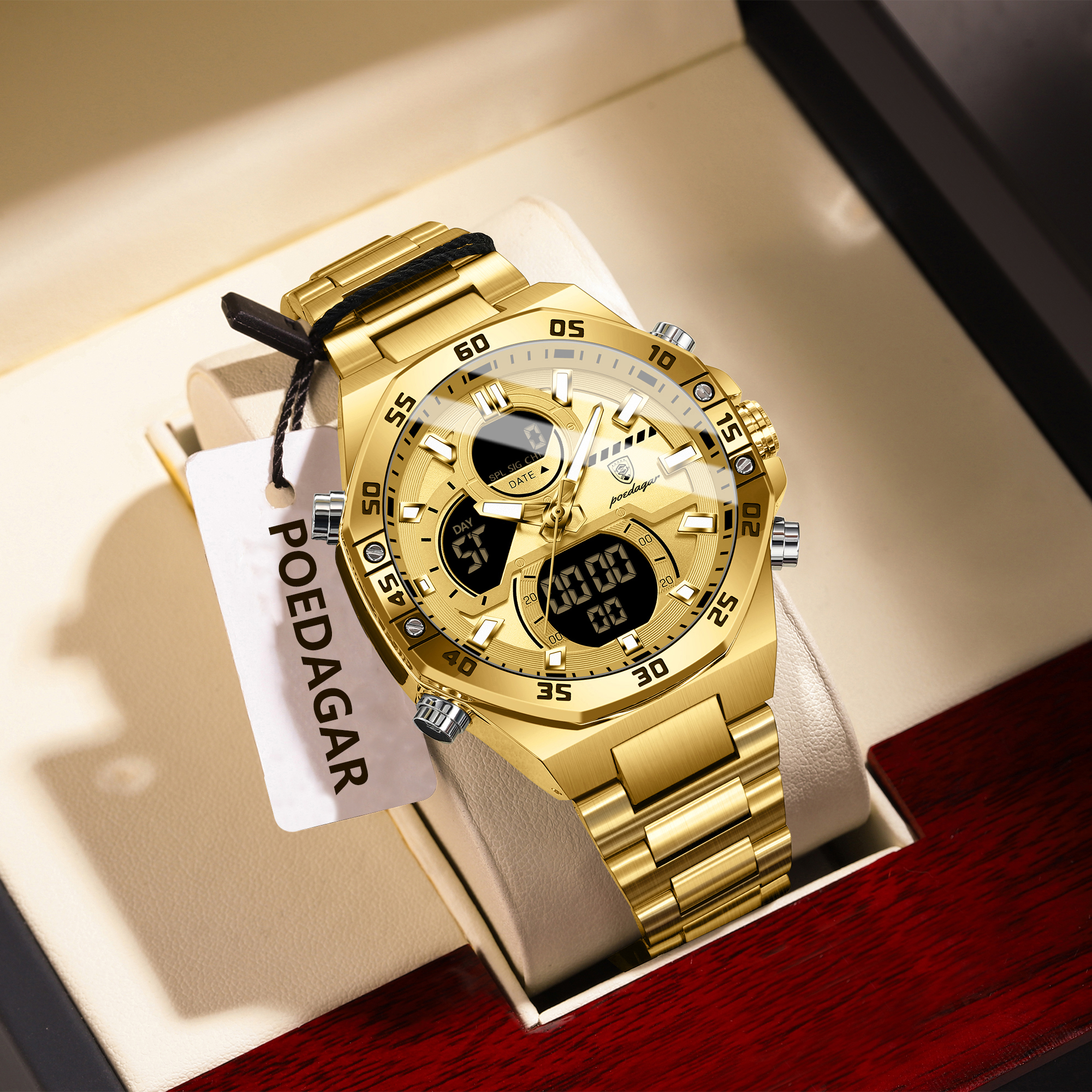 POEDAGAR Sport Men Watch LED W - Men Accessories Jewelry review and price