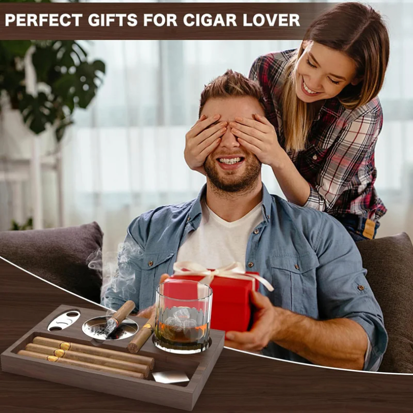 New Cigar Ashtray with Cigar C - Men'S Accessories Tray review and price