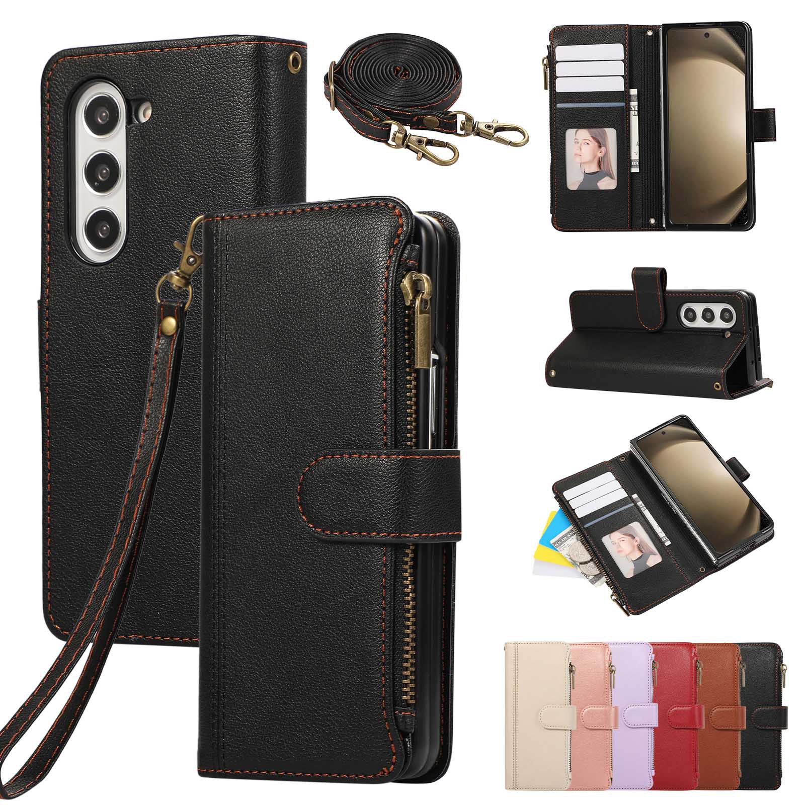 Suitable for Samsung Z Fold 4/ - Bifold Leather Wallet review and price