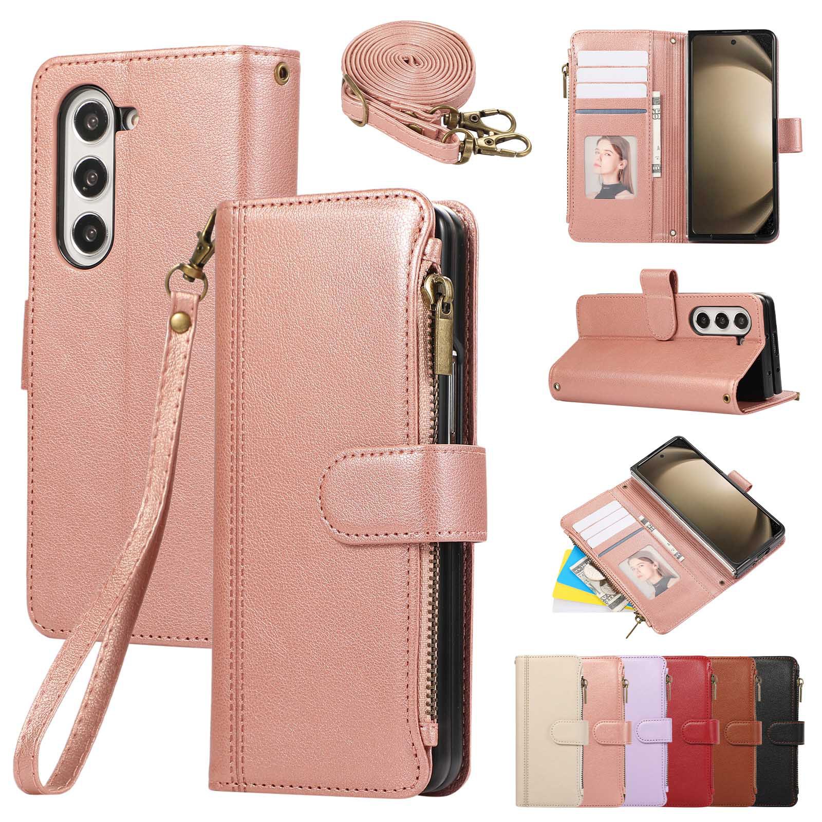 Suitable for Samsung Z Fold 4/ - Bifold Leather Wallet review and price