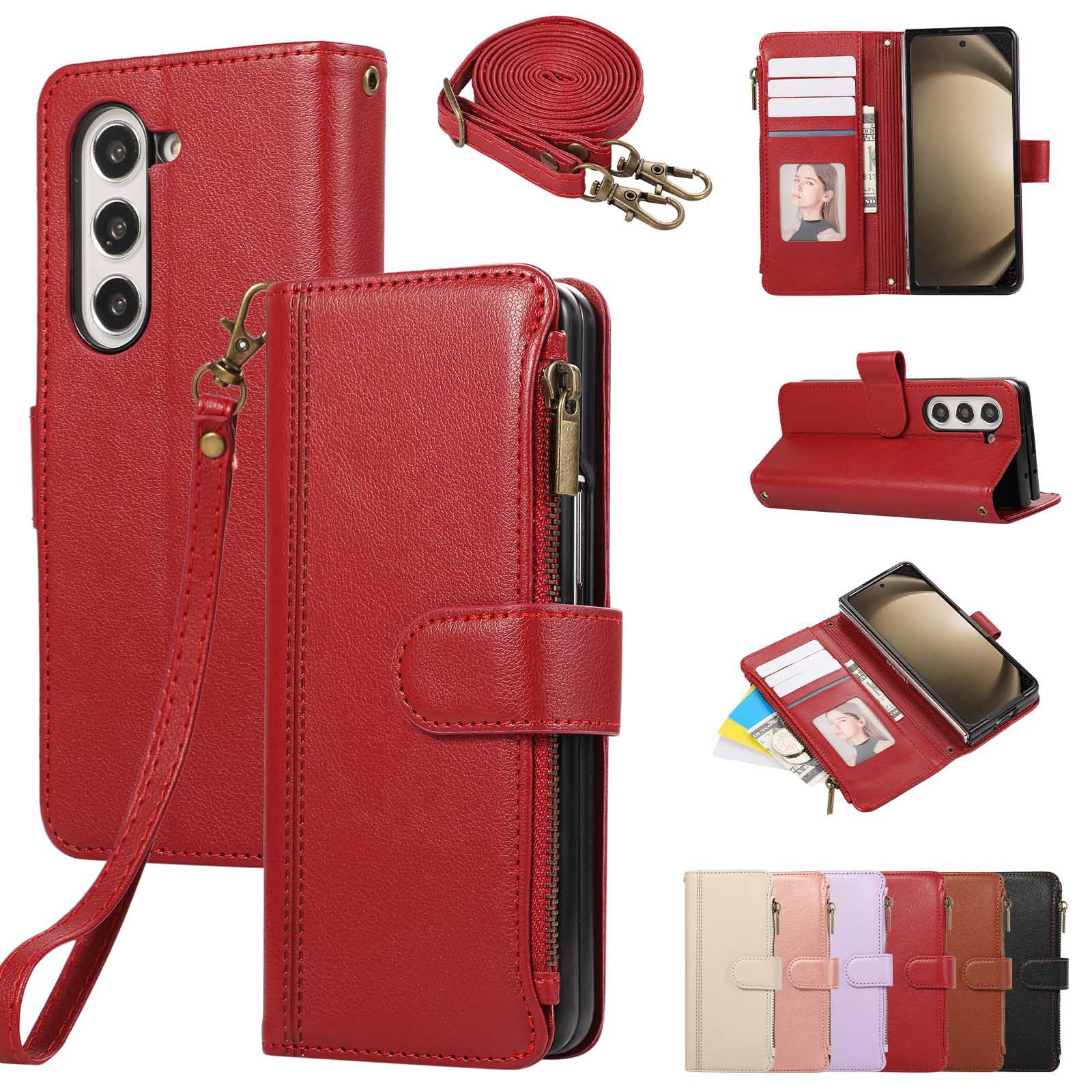 Suitable for Samsung Z Fold 4/ - Bifold Leather Wallet review and price