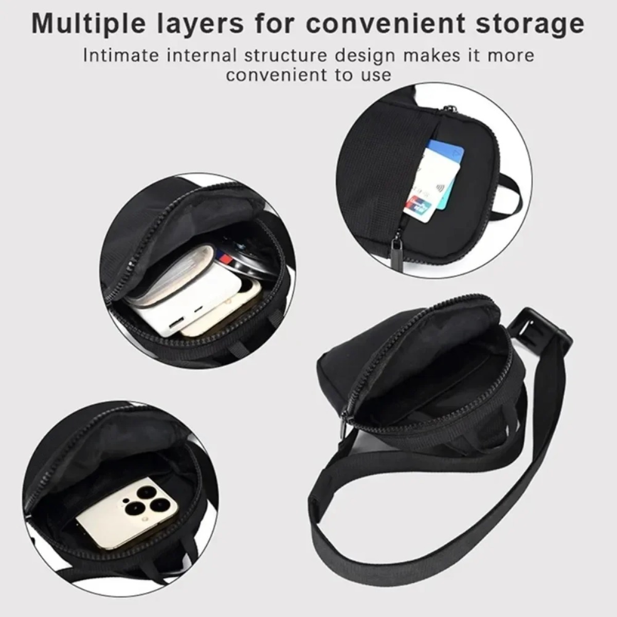 2026 New Unisex Mini Chest Bag - Men Accessories In Store review and price