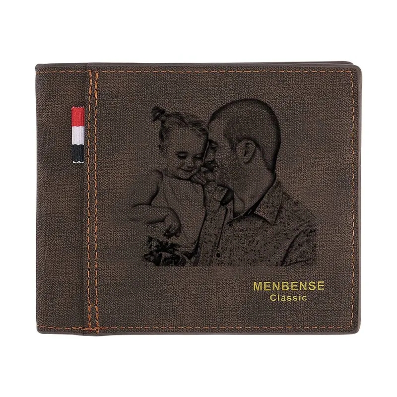 New Wallets Carving Custom Pho - Bifold Leather Wallet review and price