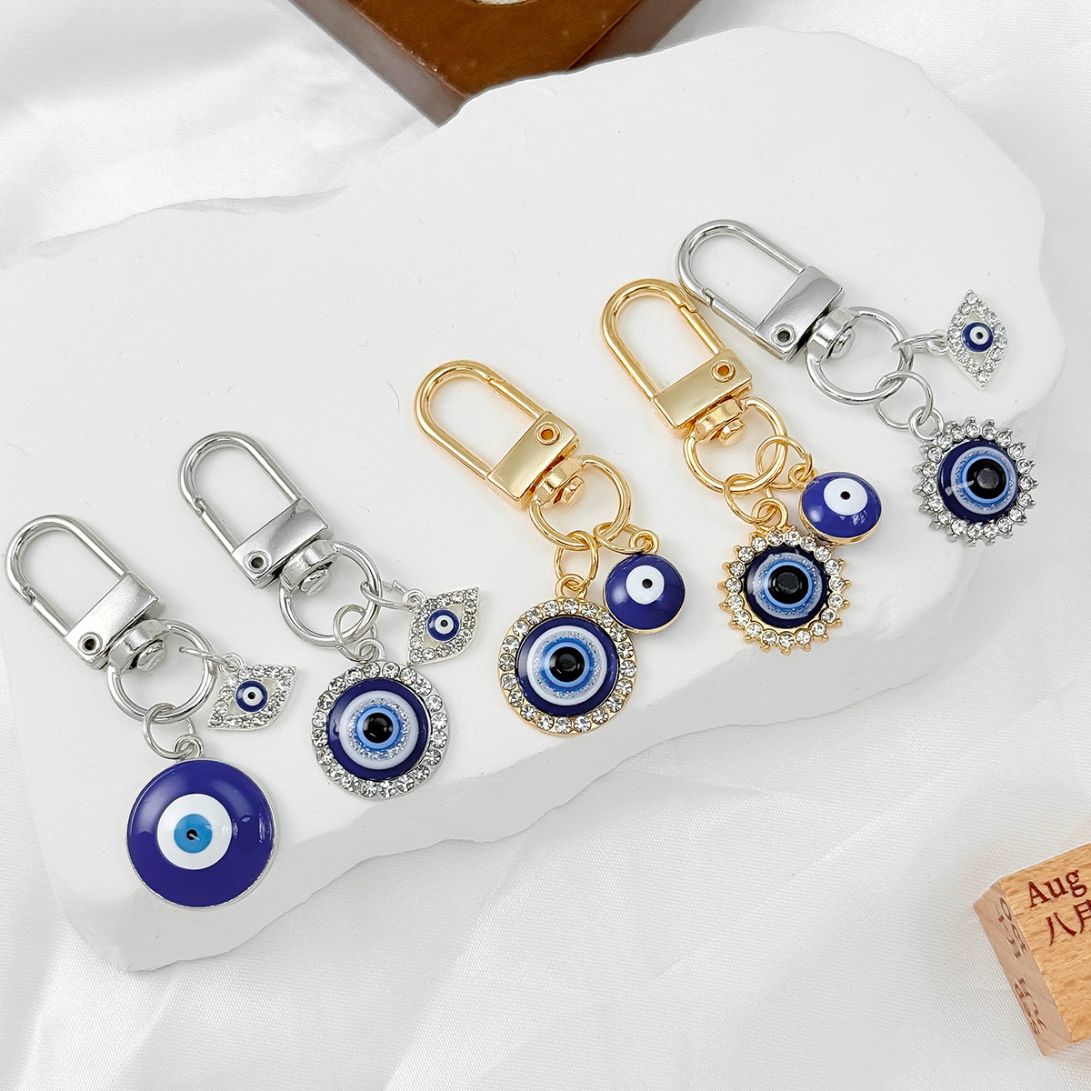 keychain eyelash Metal Evil Ey - Men Accessories Evil Eye review and price
