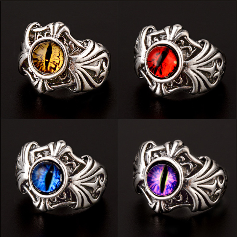 Retro Vines Evil Eye Ring For  - Men Accessories Evil Eye review and price
