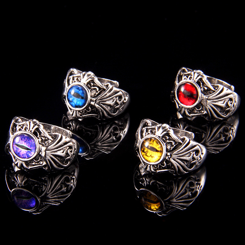 Retro Vines Evil Eye Ring For  - Men Accessories Evil Eye review and price