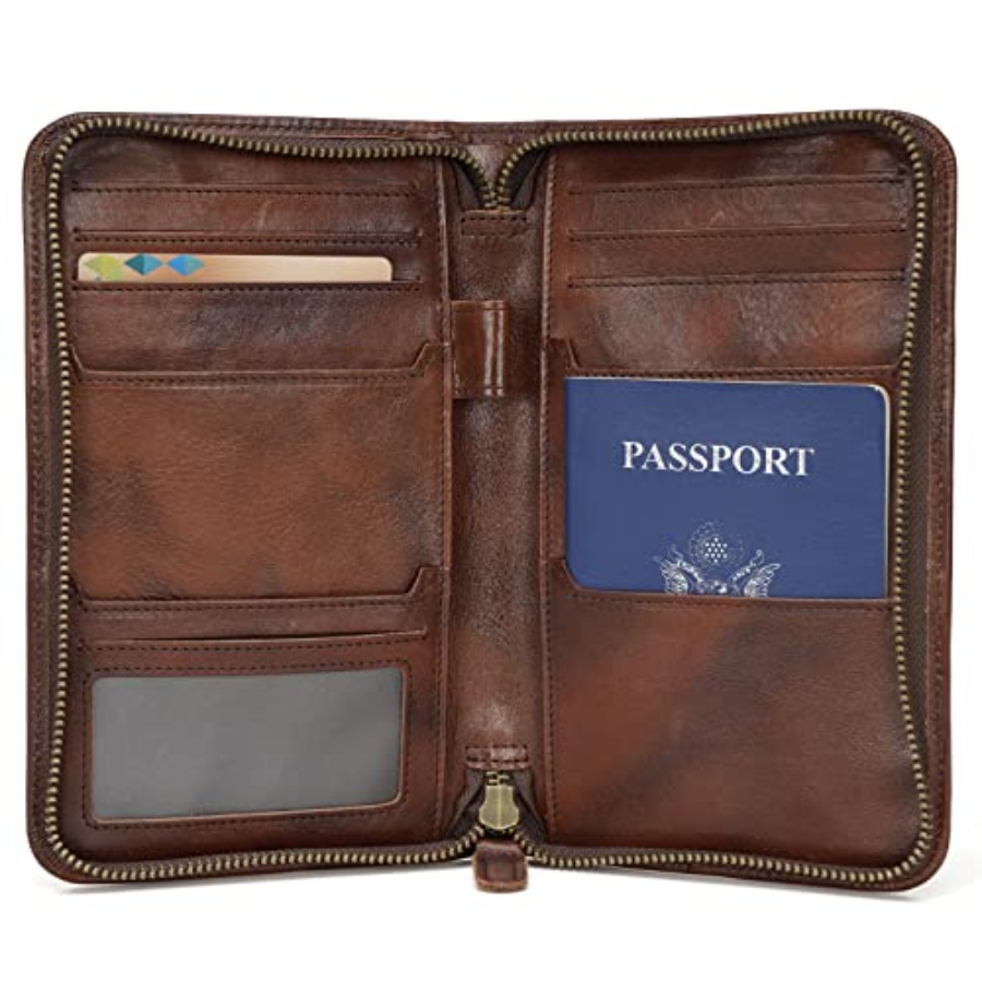 Polare Full Grain Leather Pass - Passport Wallet Rfid review and price