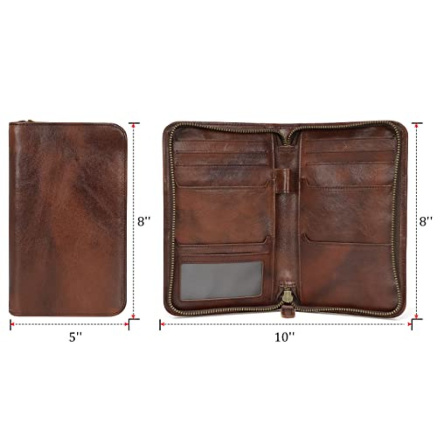 Polare Full Grain Leather Pass - Passport Wallet Rfid review and price