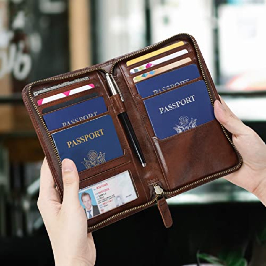 Polare Full Grain Leather Pass - Passport Wallet Rfid review and price