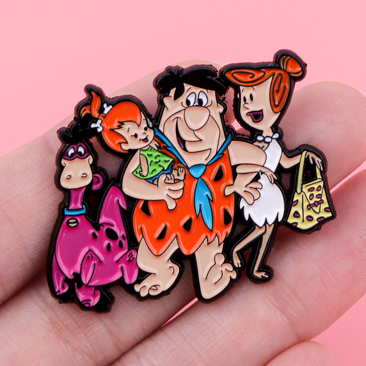 Cartoon Dinosaur Enamel Pin Ba - Men Accessories Jewelry review and price