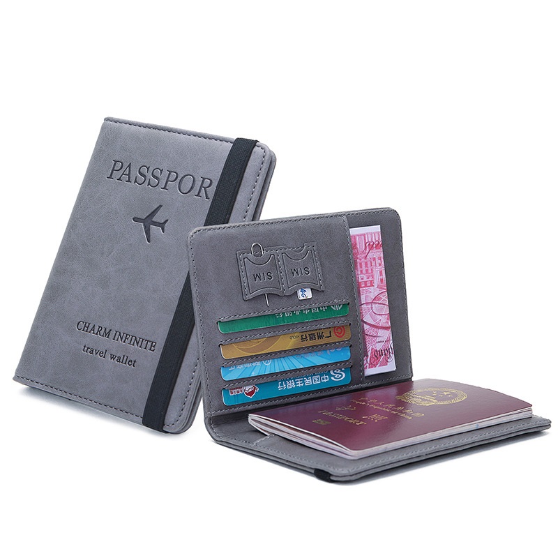 New Style Elastic Band Leather - Passport Wallet Rfid review and price