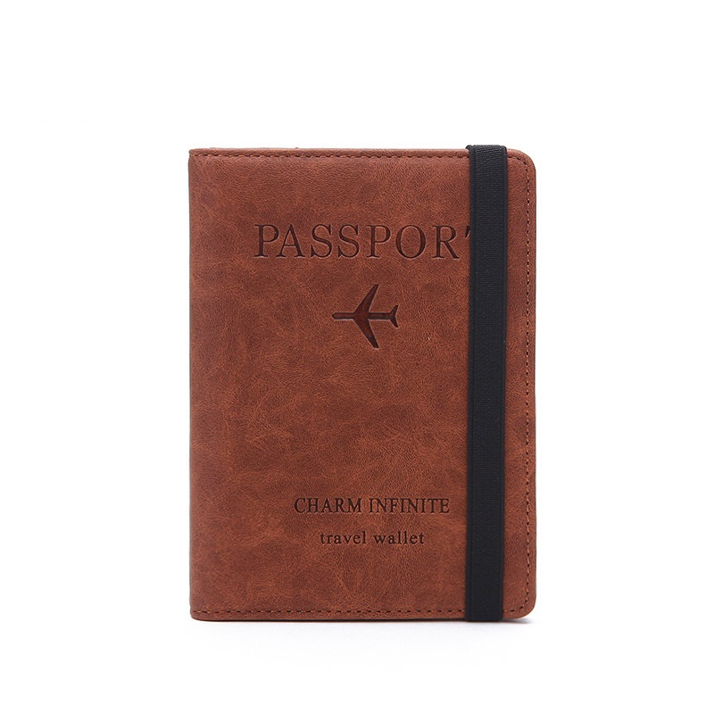 New Style Elastic Band Leather - Passport Wallet Rfid review and price