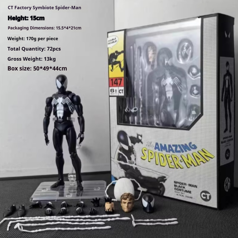 15cm Ct Mafex 147 Comic Symbio - Men'S Accessories Display review and price