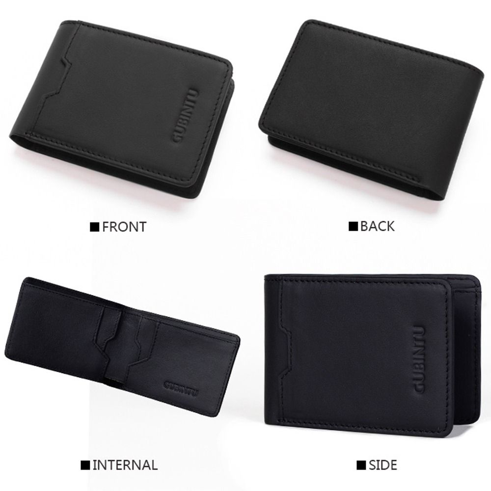 Minimalist Genuine Leather Men - Bifold Leather Wallet review and price