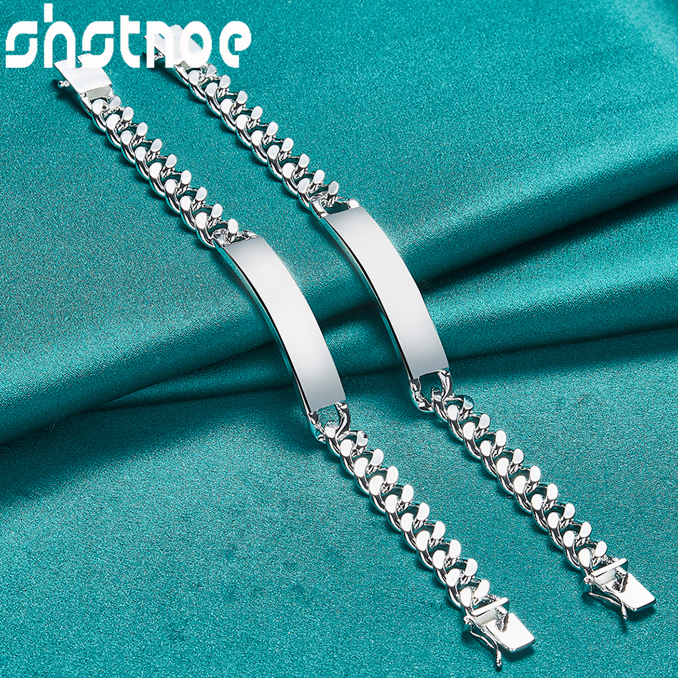SHSTONE 925 Sterling Silver 2/ - Men Accessories Chain And Bracelet review and price